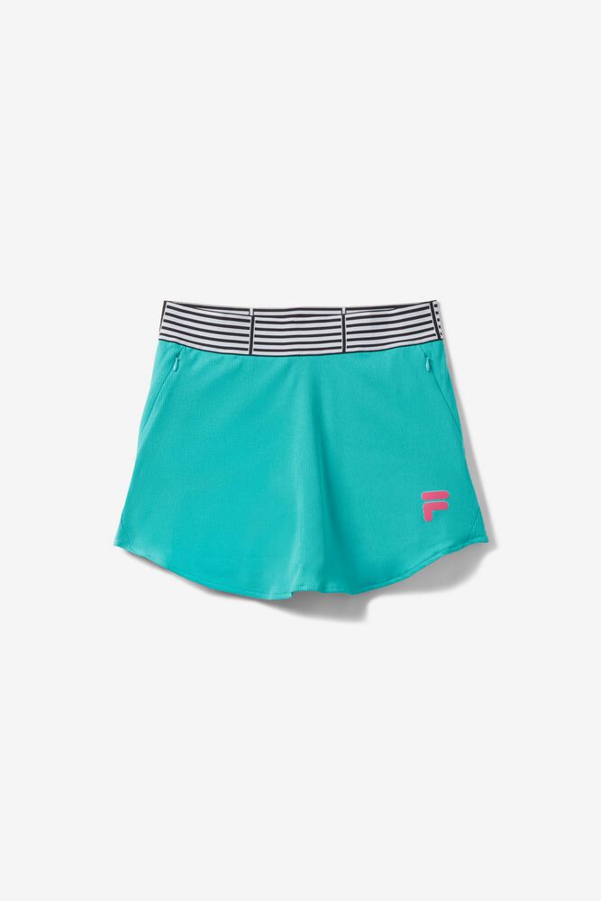 Fila Bevans 14 1/2" Turquoise Skirts Womens - NZ 68530-DTVU